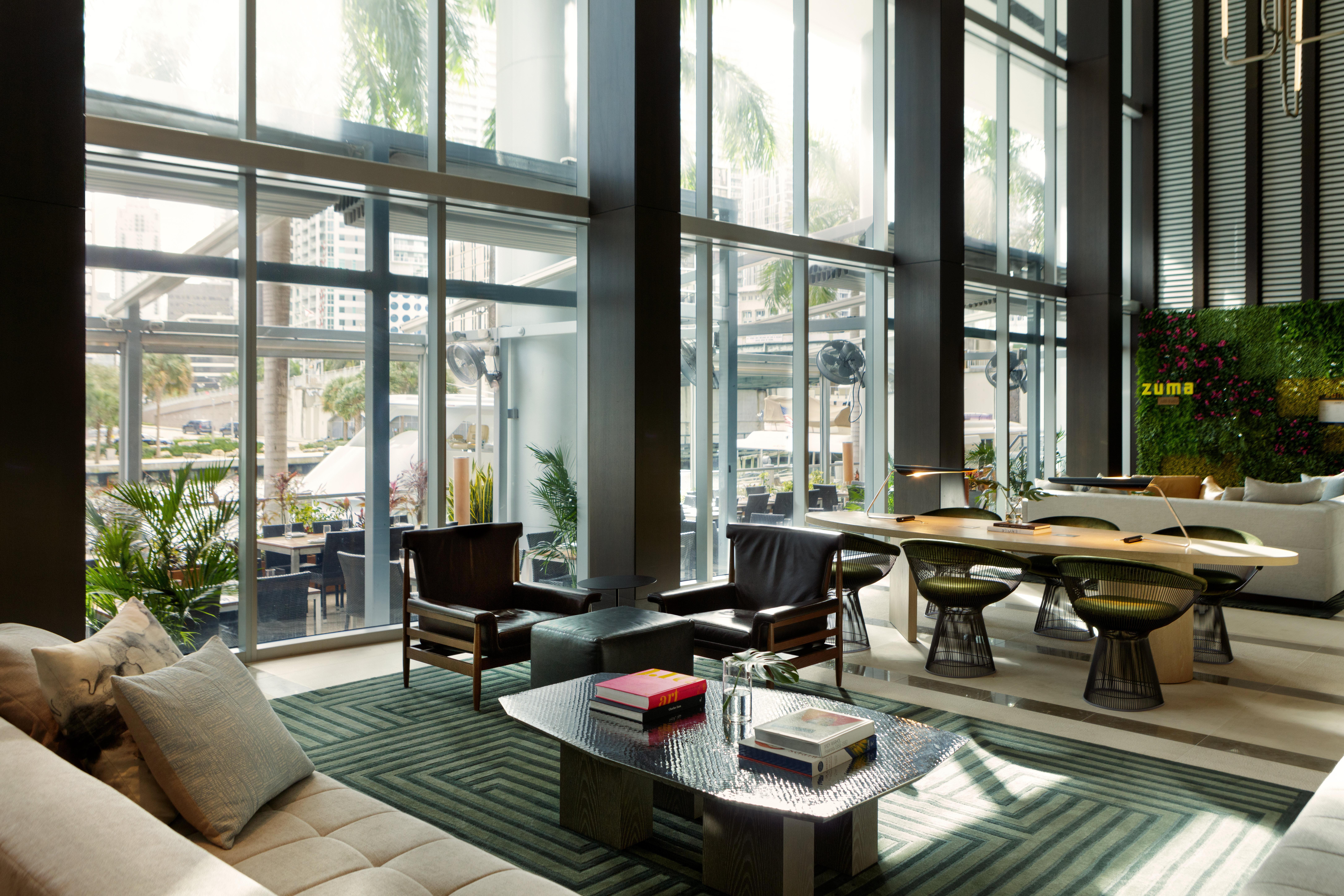 โรงแรมคิมป์ตัน เอพิก ไมอามี ภายนอก รูปภาพ The lobby of the hotel